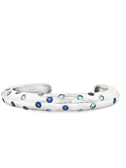 Glamour acquamarina&blue bracelet GOCCIAZZURRA JEWELS | BRGLAMOURRODIOAZZURRO
